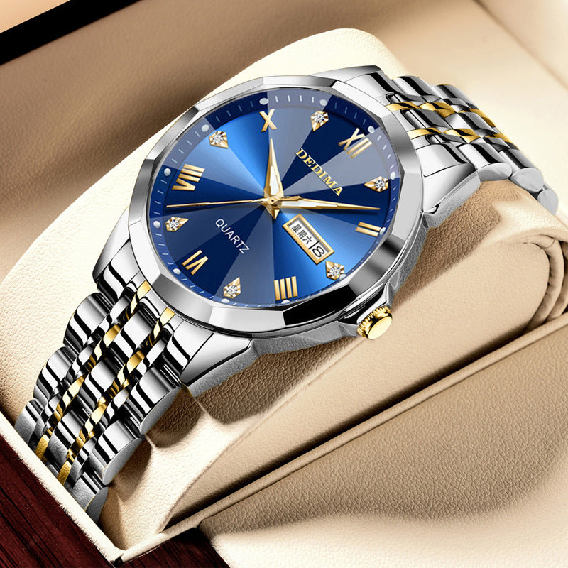 Montres Homme Waterproof Super Luminous Luxury Watch