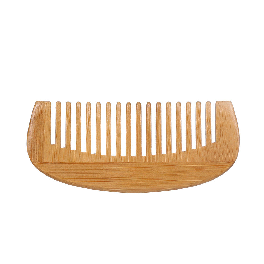 Peigne de massage en bois de bambou naturel Peigne homme antistatique Peigne 12x5.2cm Femmes Cheveux Sty