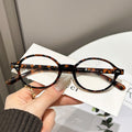 Cadre en miroir-tortoise optique elliptique-TR90 -1 paire
