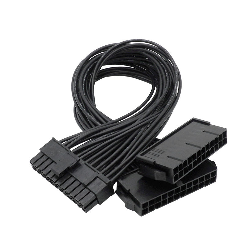 Câble de démarrage synchrone d'alimentation en double puissance Connecteur 24 broches à 4 broches