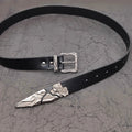 Retro Metal Western Breken Swordsman Ceinture sculptée