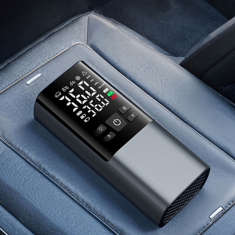 Pompe à compresseur d'air rechargeable numérique sans fil pour pneumatiques de voiture UK