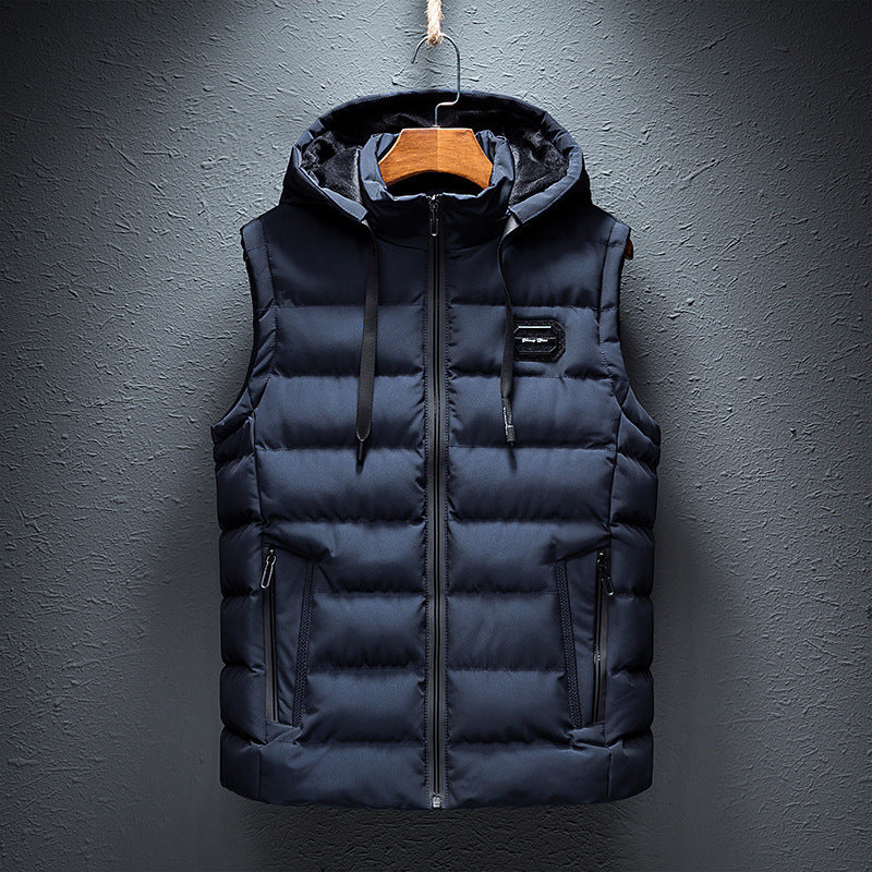 Veste mince rembourrée en coton pour homme