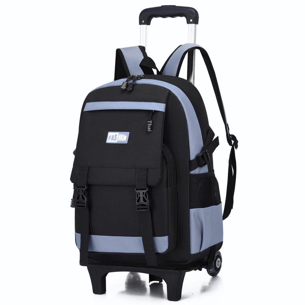 Élève de l'école primaire de loisirs Grande capacité Pull Rod sac à dos