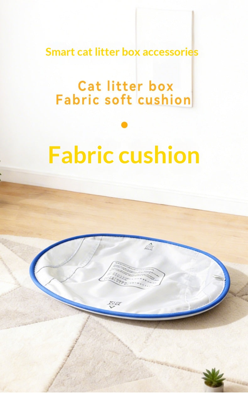 Pad de remplacement souple de protection pour boîte à litière intelligente