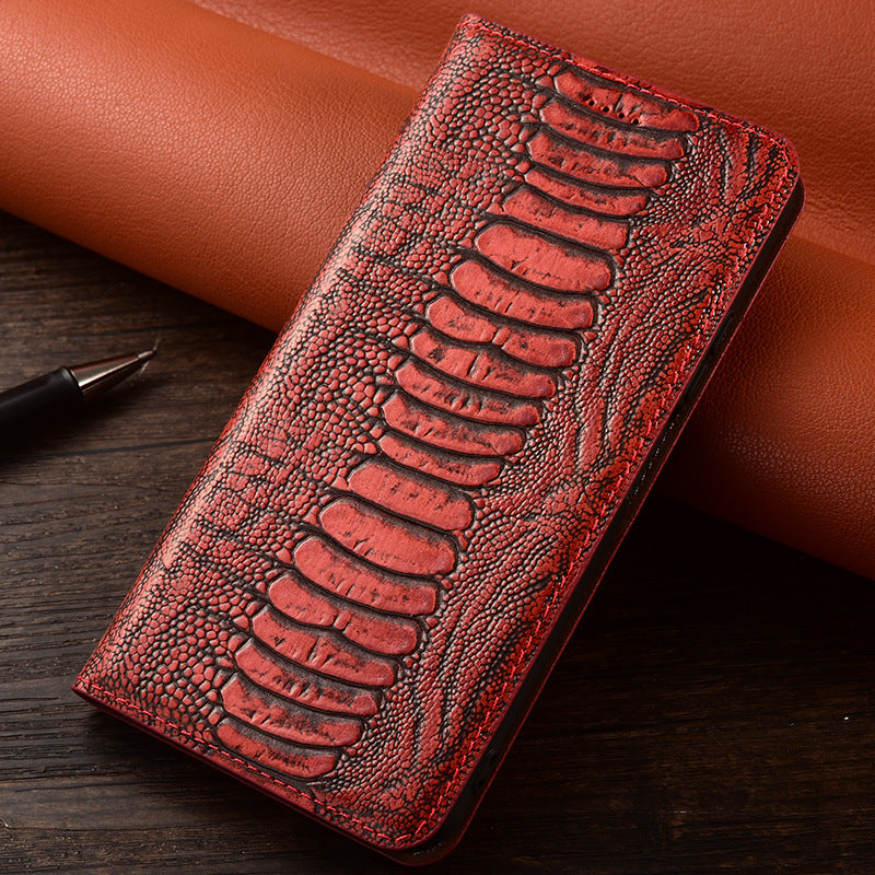 Convient pour le boîtier en cuir véritable 14 Flip Case