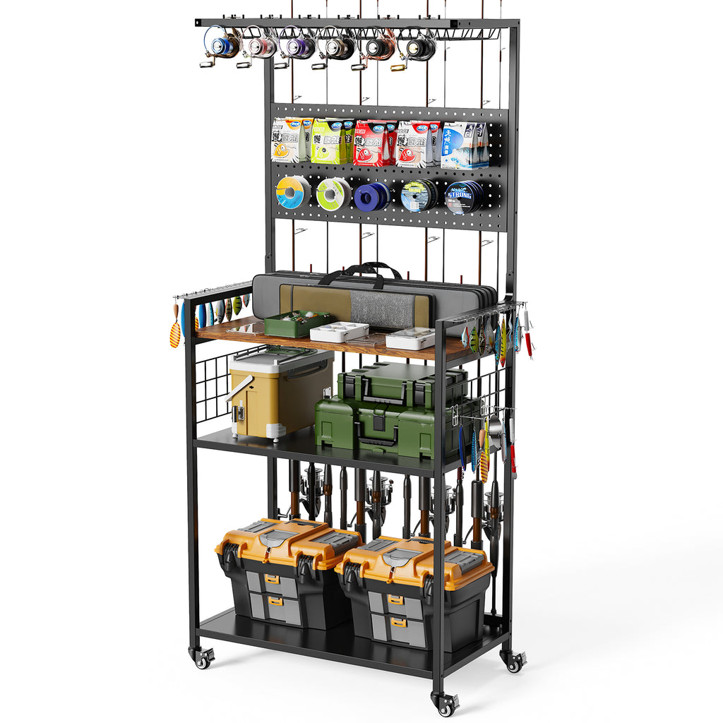 Raquette de stockage avec pegboard