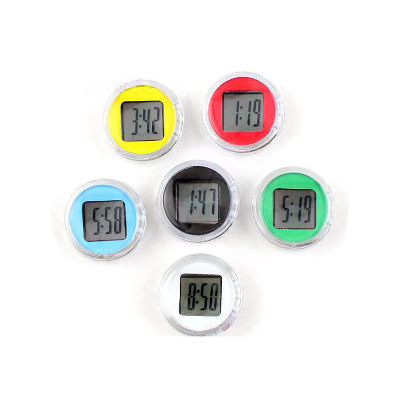 Montre horloge de voiture étanche pour moto et véhicule électrique peut être collé
