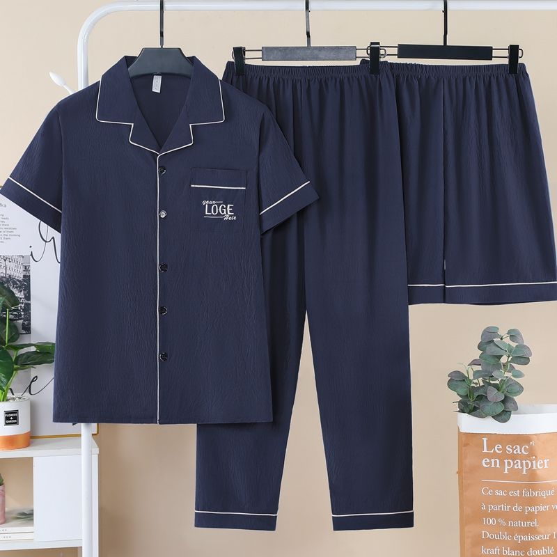 Pantalons d'été à manches courtes pour hommes pour le printemps et l'automne