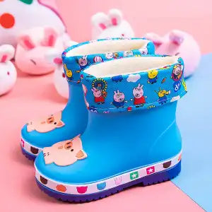 Les chaussures imperméables pour enfants en dinosaure sont épais et souples
