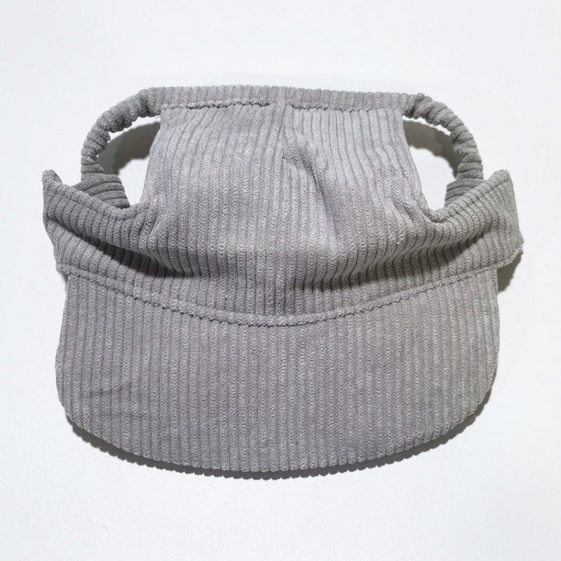 Cute Duckbill Hat for Pets with Ear Holes