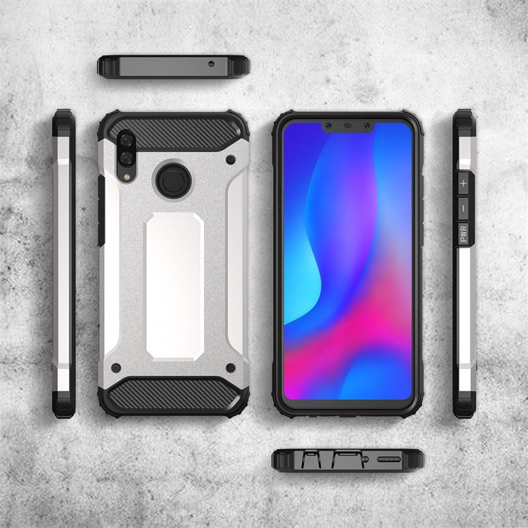 Étui téléphonique en acier extraordinaire en deux en un