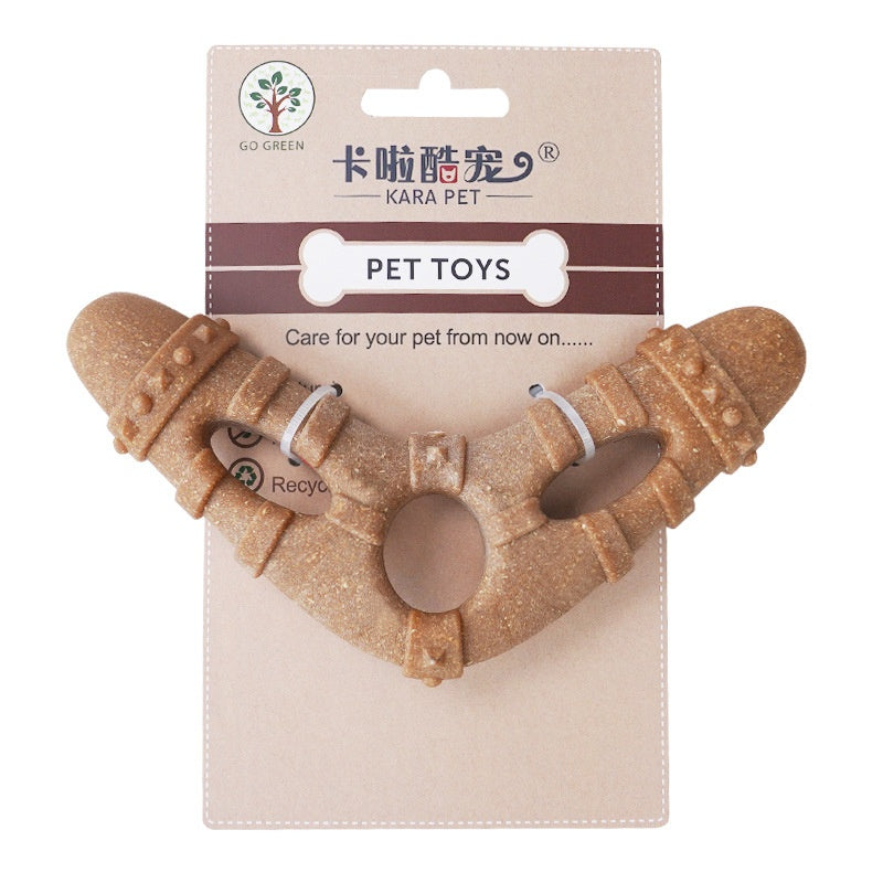 Jouet de chien en os Molar Rod Nettoyage des dents résistant aux piqûres Self-hi
