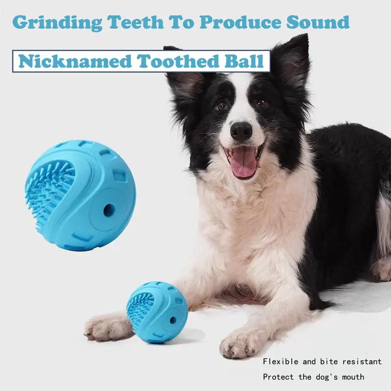 Balle interactive de traitement des chiens