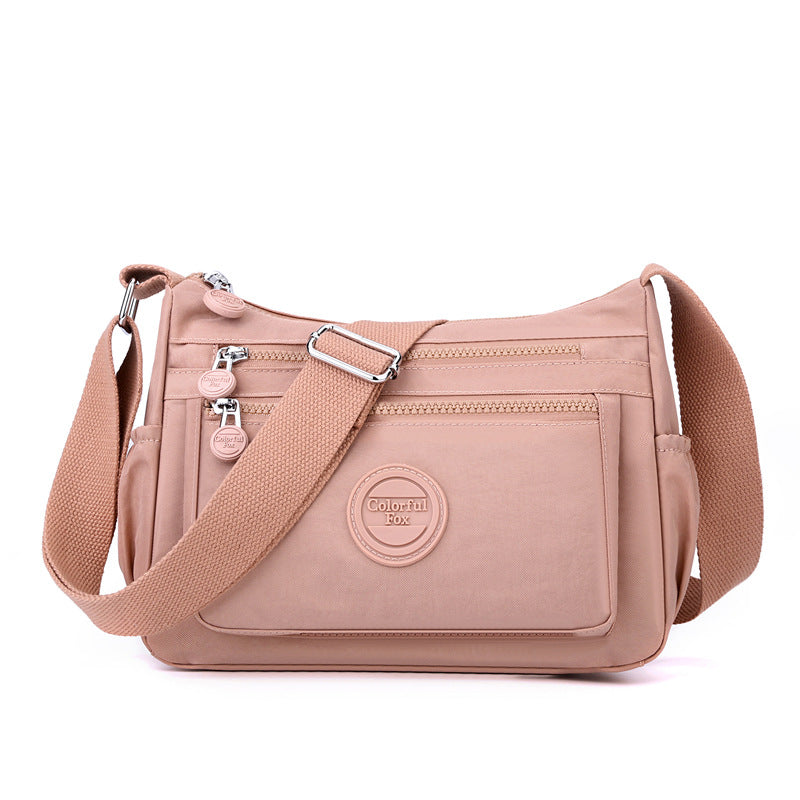 Renard coloré Grande capacité Femmes Sac d'épaule extérieur Casual hydrofuge Multi-couche