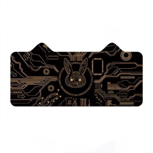 Cute E-sports Cat Ear Oversized Jeu Cartoon Ordinateur Clavier de bureau
