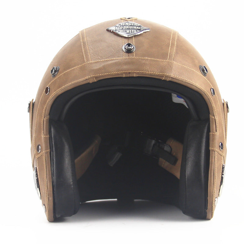 Casque moto rétro 34