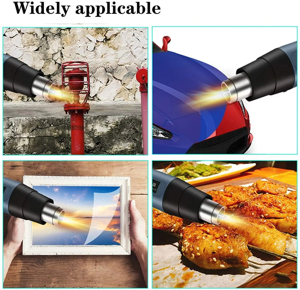 2KW Professional Air Gun Heat Gun Variable Temperature Control Paint Deleter