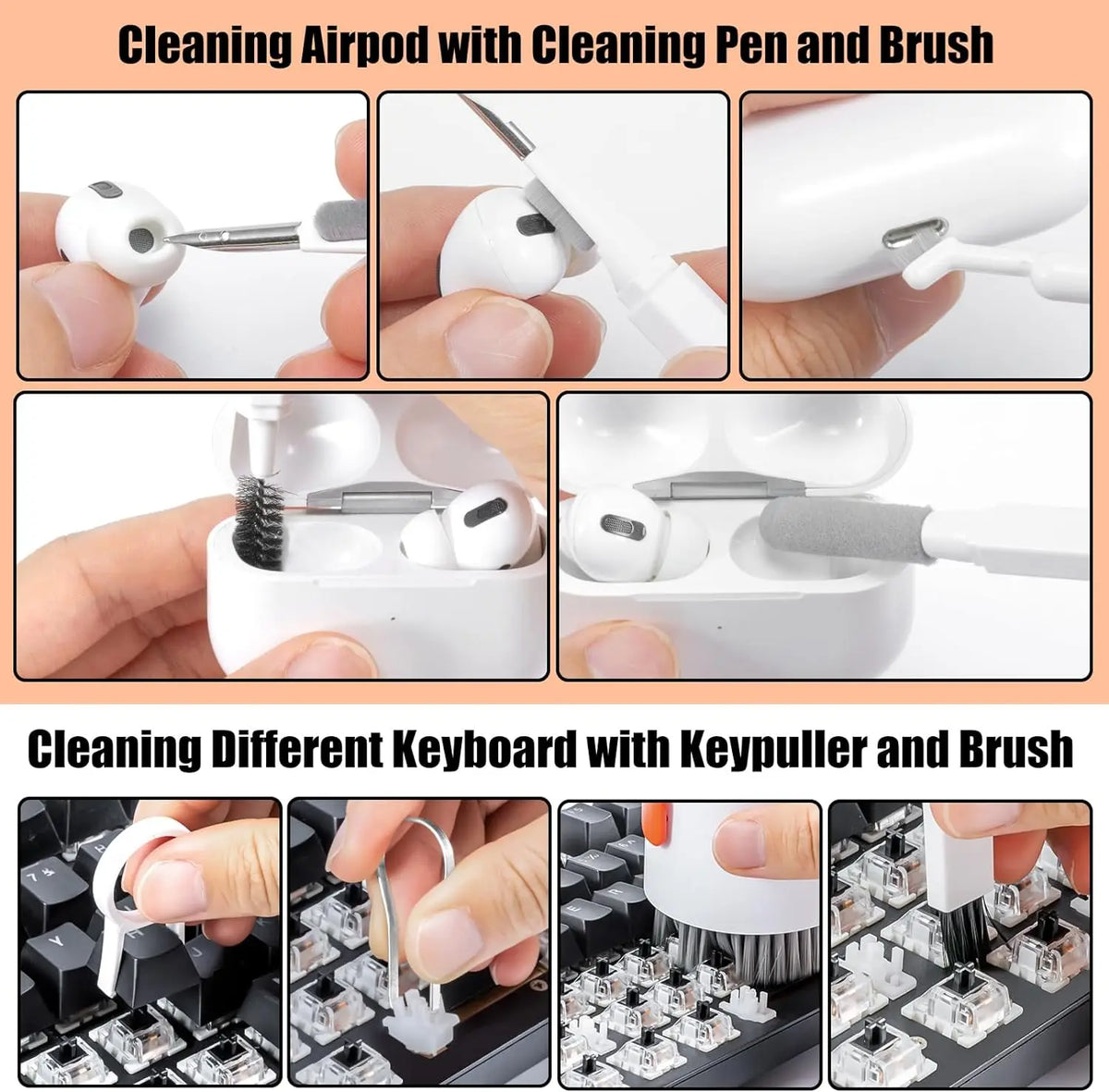20-in-1 Mobile Phone Screen Cleaning Kit