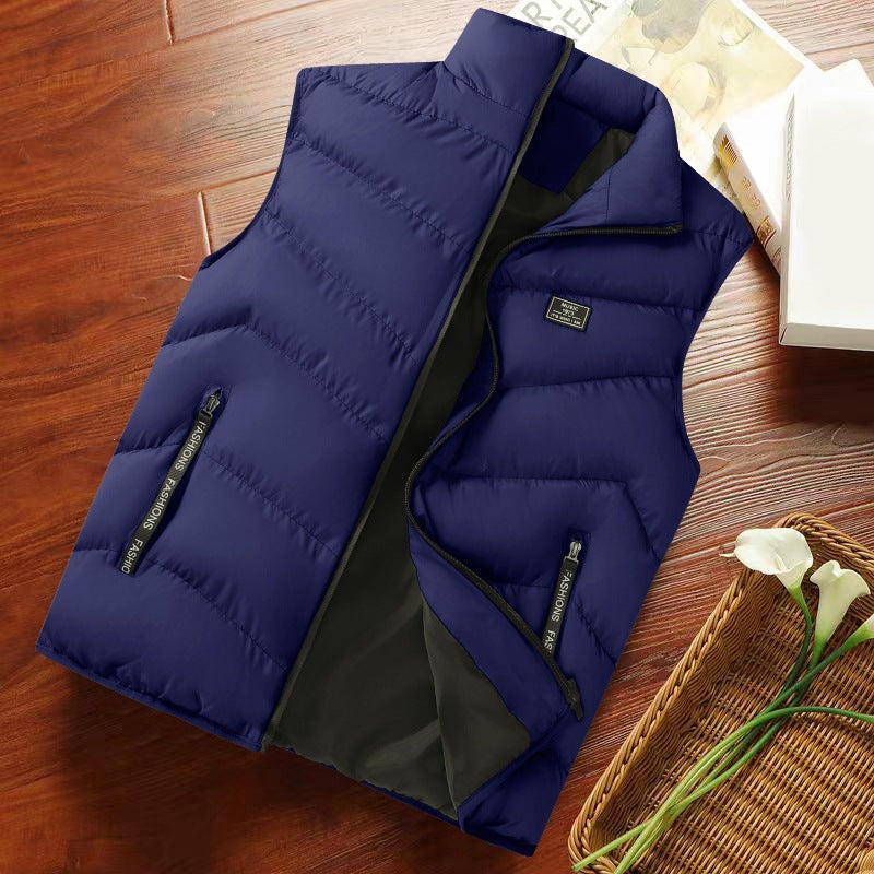 Hommes Stand-Neck Outdoor Casual Veste
