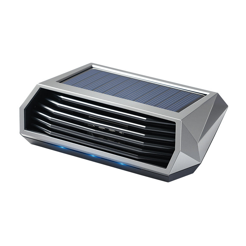 Solar Powered voiture purificateur d'air générateur d'ozone Odor Remover Désinfection intérieure automatique Dev