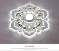 Cristal couloir couloir lumière minimaliste moderne Spotlight LED encastré fixation