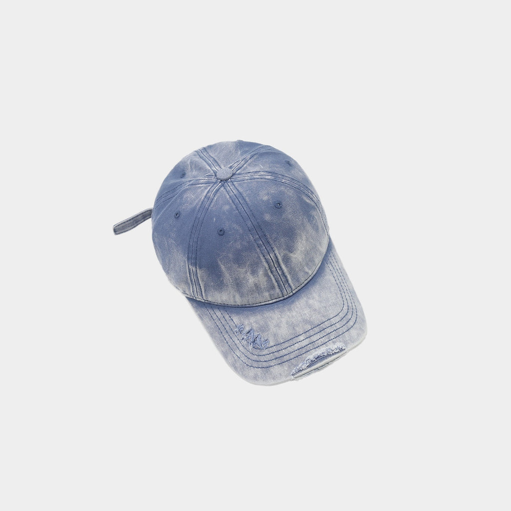 Vieille casquette de baseball en Denim