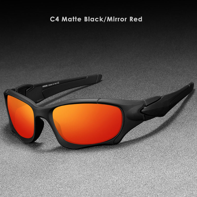 Kdeam Polarized Verre véritable Cyclisme Sports Lunettes de soleil Vision de nuit