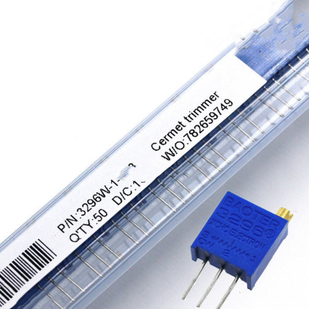 Potentiomètre de précision réglable à anneaux multiples