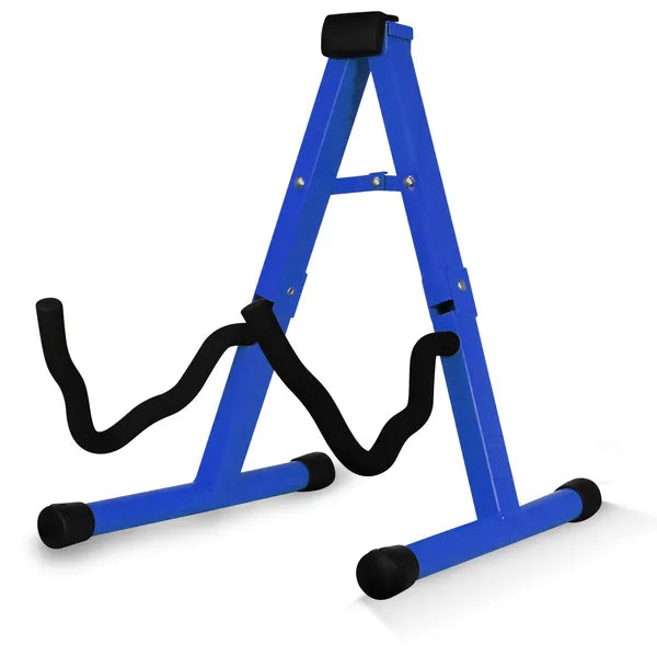 5 Core Guitar Stand 2 Pack A Frame W Soft Mousse bras antidérapant caoutchouc pour Acoustic Electric B