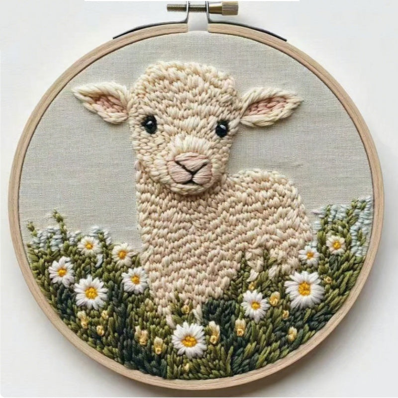 Débutant Mignon Broderie de dessin animé Craft