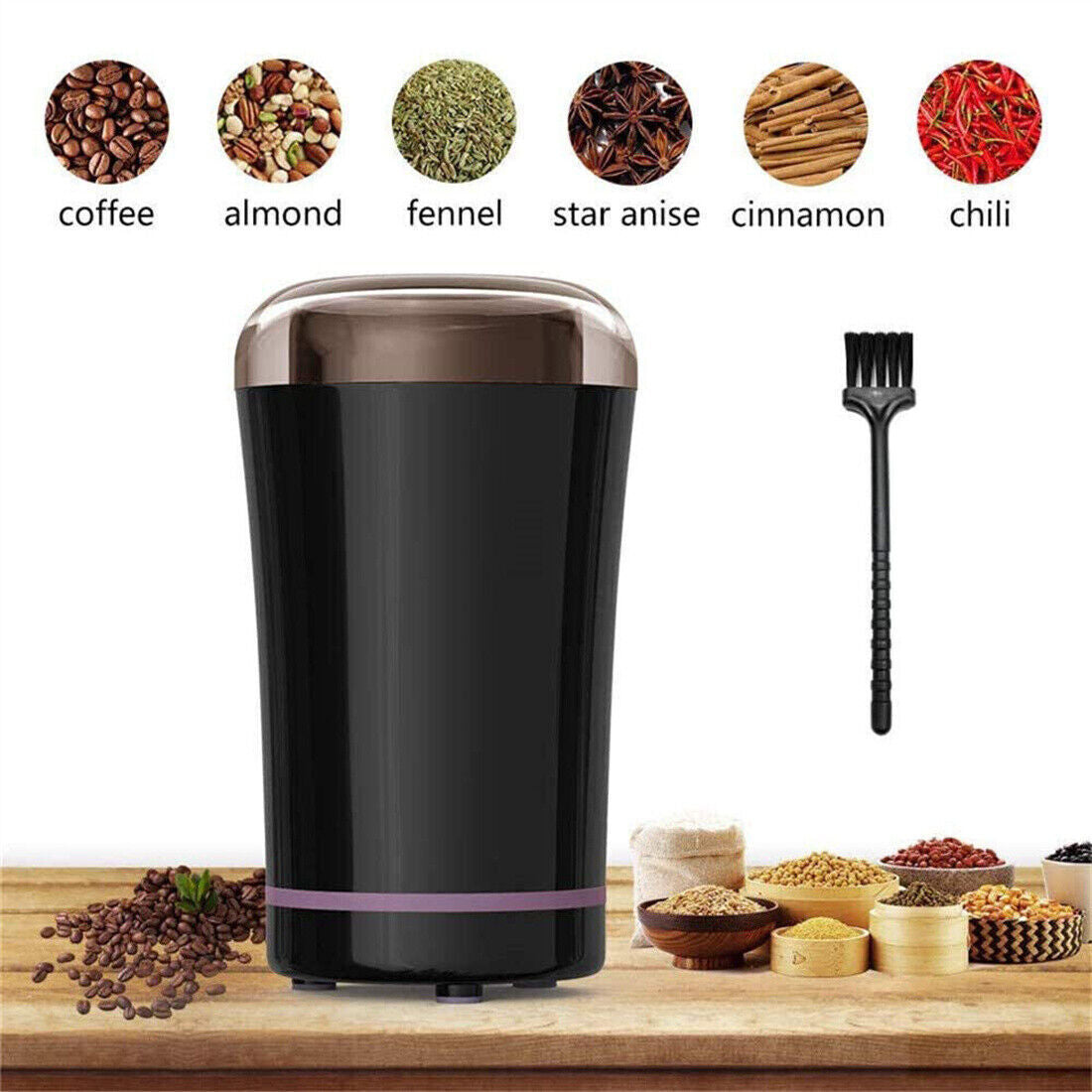 Electric coffee grinder