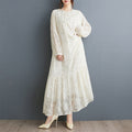 Robe élégante à double couche pour femmes