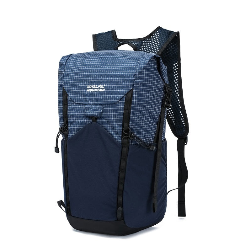 Outdoor Lightweight Curved Edge pliable Storage sac à dos 25L