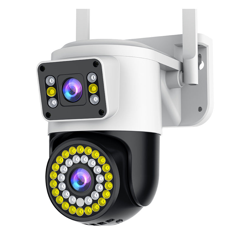 Caméra de surveillance binoculaire à double écran sans fil de vision nocturne
