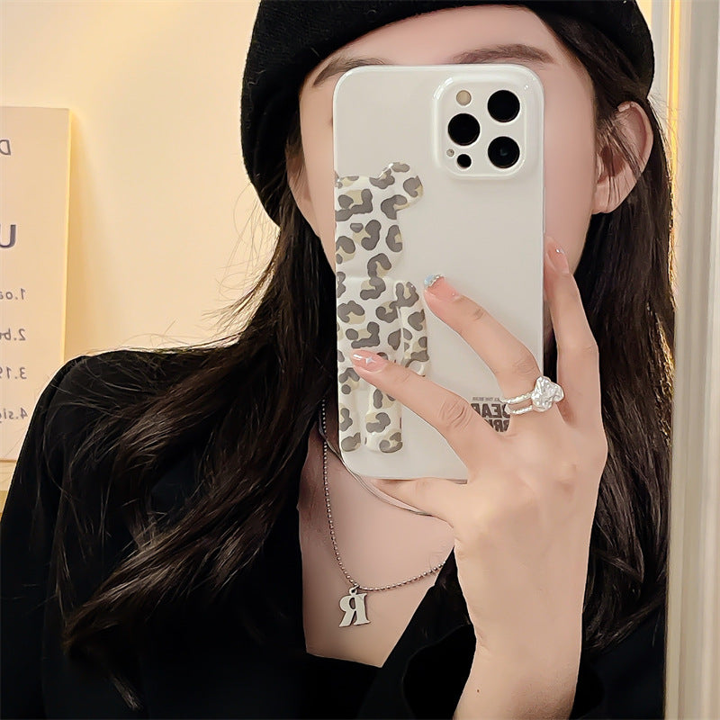 Blanc Leopard Imprimer 13 Cas de téléphone portable
