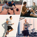 L'été des hommes en plein air enroulé rapide à sec respirant poche Casual Basketball courir F