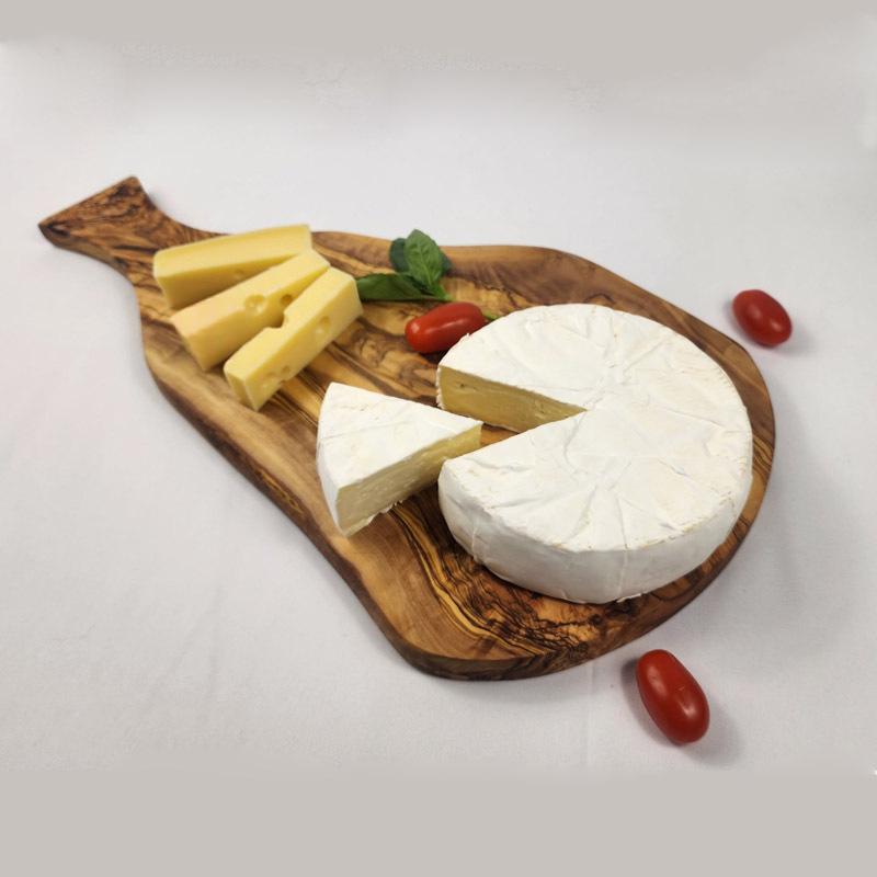 Tableau de coupe en bois pour la pizza Steak et légumes