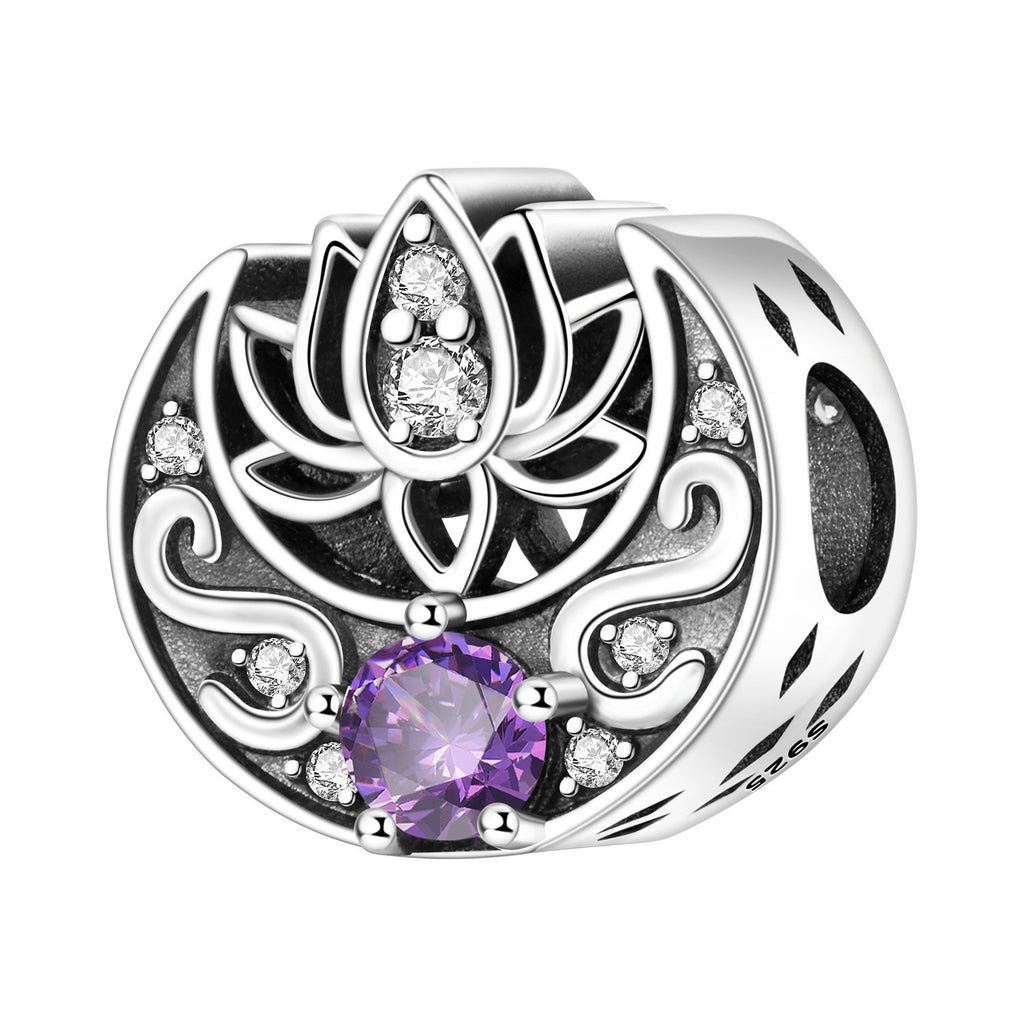 Lily de la vallée Iris et la fleur spinning bricolage bracelet pendentif accessoires
