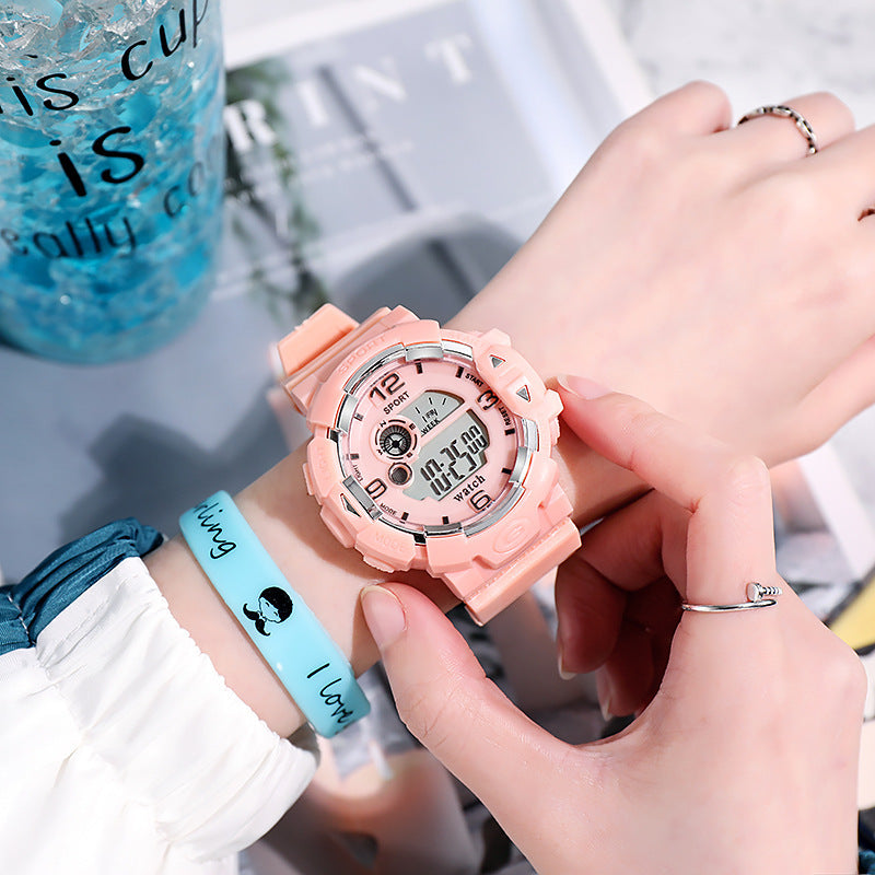 Élèves de l'école primaire et secondaire Sports Waterproof Luminous Watch