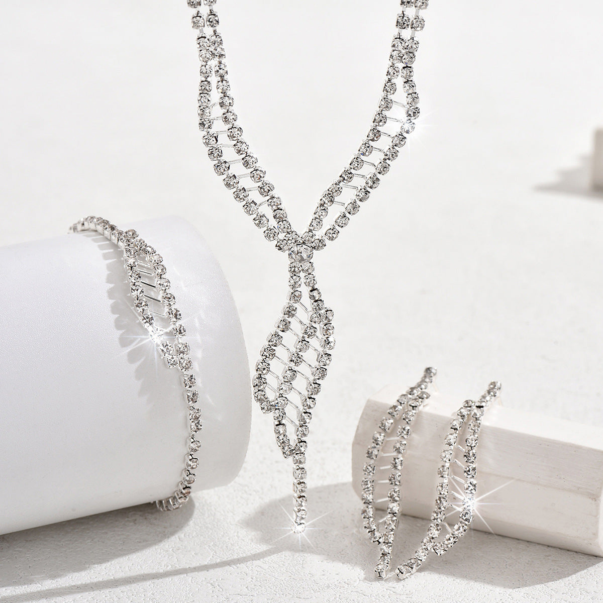 Ensemble de bijoux femmes ADN Spiral 3Pcs