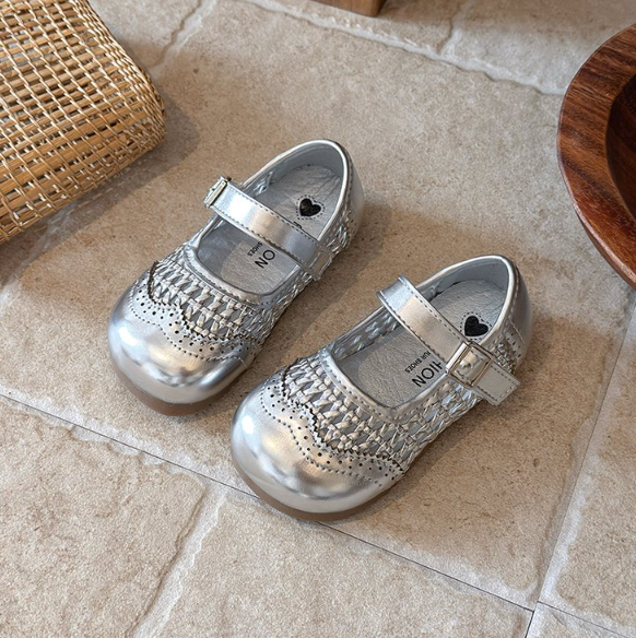 Printemps été coréen Style filles Hollow Out Sandales en cuir