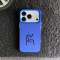 Design drôle degesture compatible avec le boîtier téléphonique Style personnalisé
