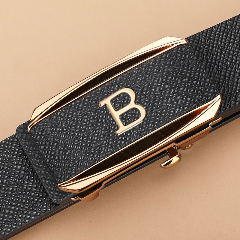 Ceinture automatique sans dents Ceinture de vache durable