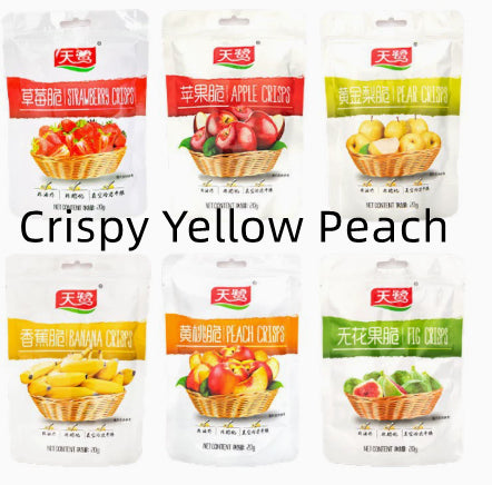 Crisps de fruits séchés en bonne santé Petites collations pour les rassemblements occasionnels