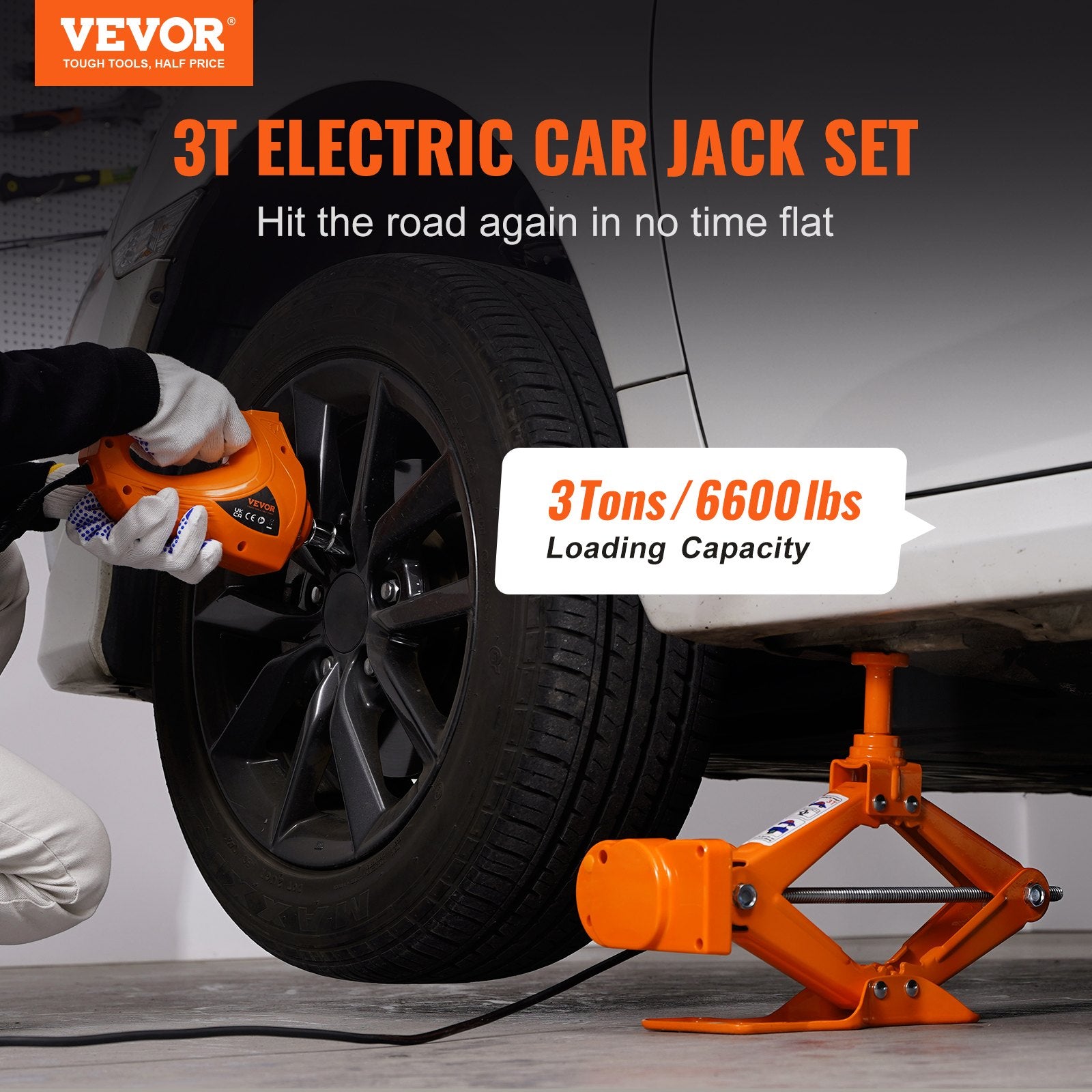 Jack de voiture électrique VEVOR