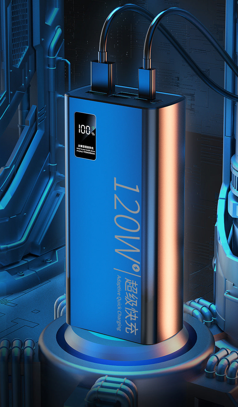PD120w Super Fast Charge Power Bank 20000 MA Grande capacité Typec Charge rapide à deux voies