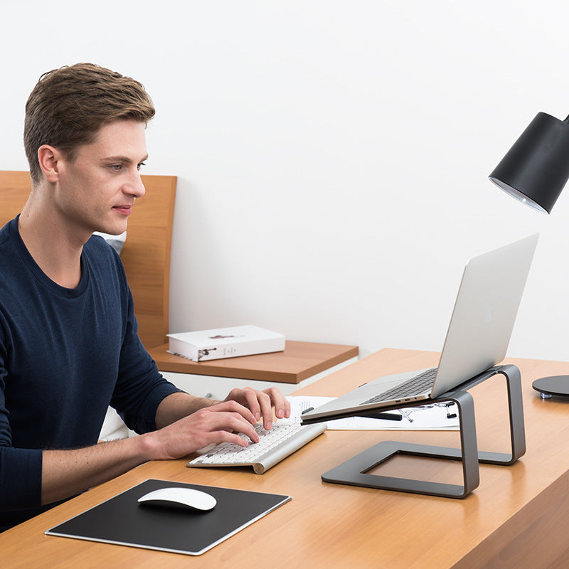 Riser de bureau en alliage d'aluminium pour ordinateur portable