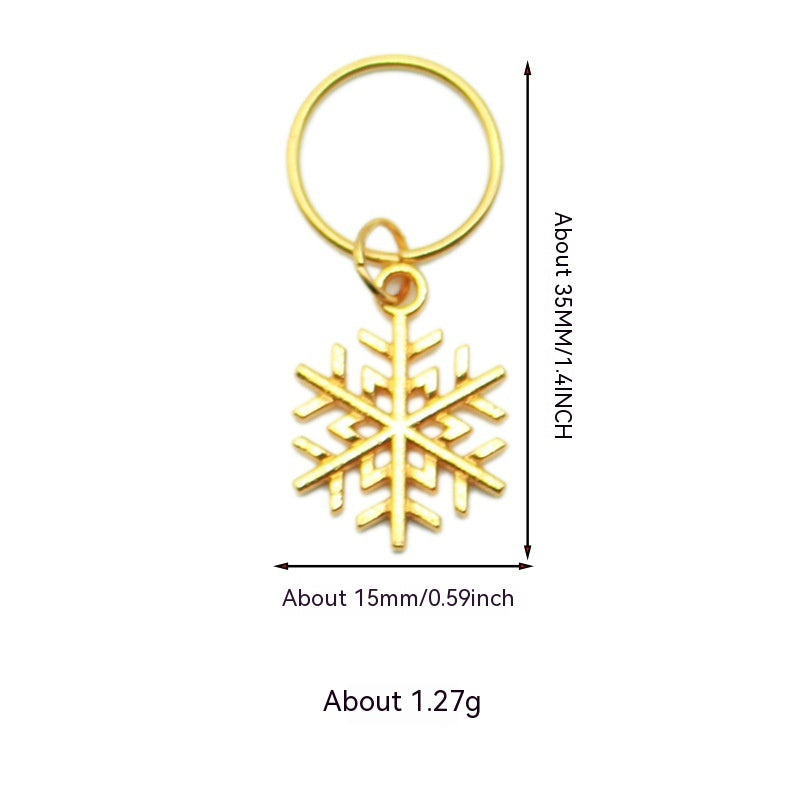 XINGX Lightning Shell Hair Ring Small Pendant