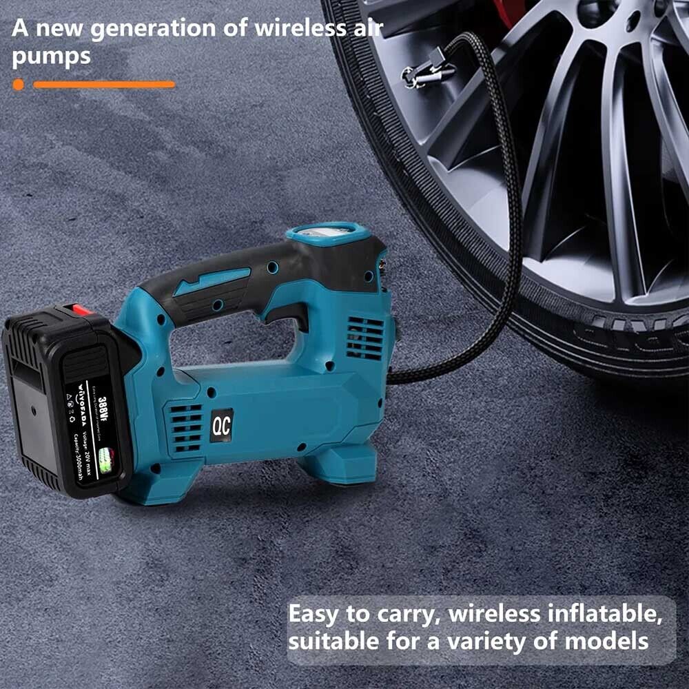For 18V Cordless Digital Tire Inflator